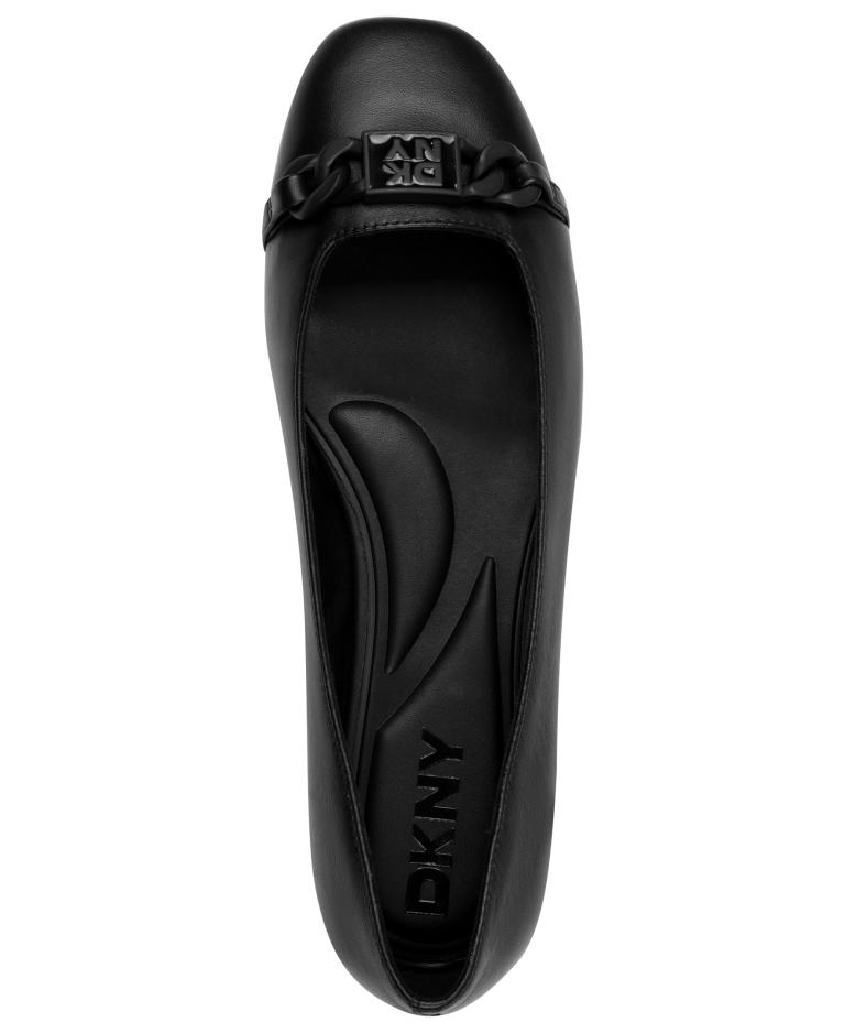 DAVILLA- BALLET FLAT-K1594112-BLACK-TOP DOWN VIEW