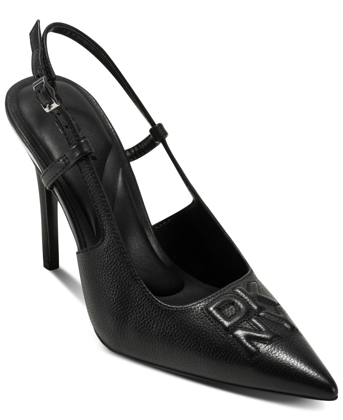 MEDIVILLE-SLINGBAC-K3566902-BLACK-3／4 PROFILE VIEW