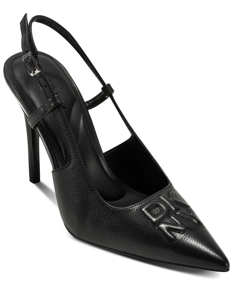 MEDIVILLE-SLINGBAC-K3566902-BLACK-3／4 PROFILE VIEW